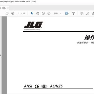 JLG 400S HC3 460SJ HC3 操作和安全手册 - PDF DOWNLOAD  (chinese)