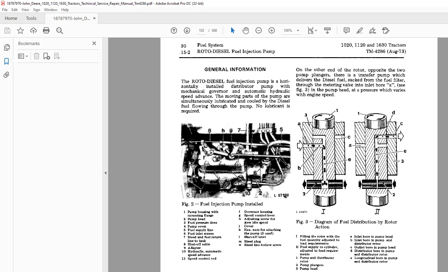 John Deere 1020 1120 & 1630 Tractors Technical Repair Manual - PDF DOWNLOAD - Image 3