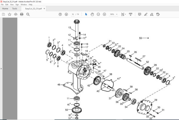 KRONE EasyCut 32 CV SPARE PARTS MANUAL - PDF DOWNLOAD - HeyDownloads ...