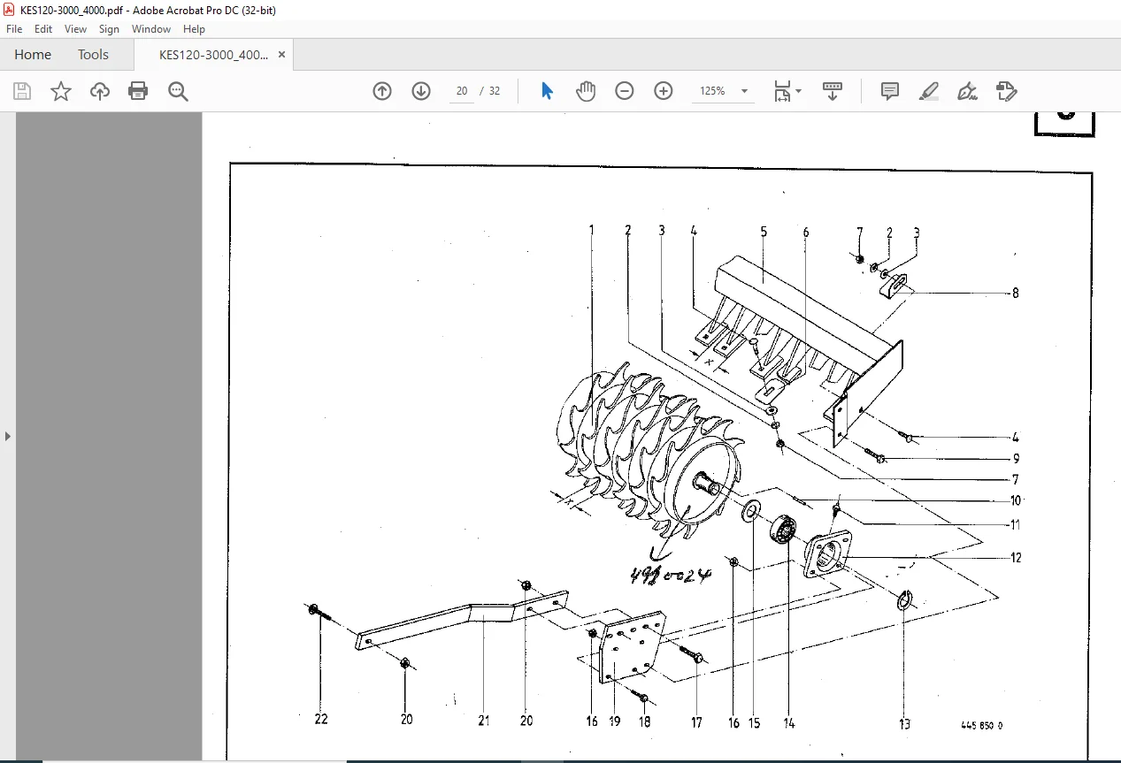 Krone KES 120/3000 KES 120/4000 Ersatzteilliste - PDF DOWNLOAD - Image 3