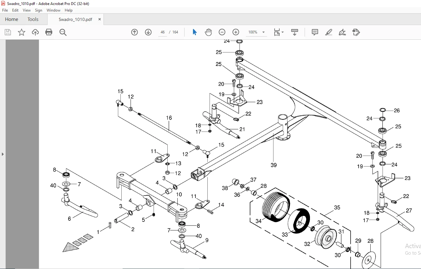 Krone Swadro 1010 Parts Manual - PDF DOWNLOAD - Image 3