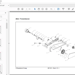 Kverneland 2624 Spare Parts Manual - PDF DOWNLOAD
