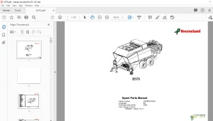 Kverneland 6570 Spare Parts Manual - PDF DOWNLOAD