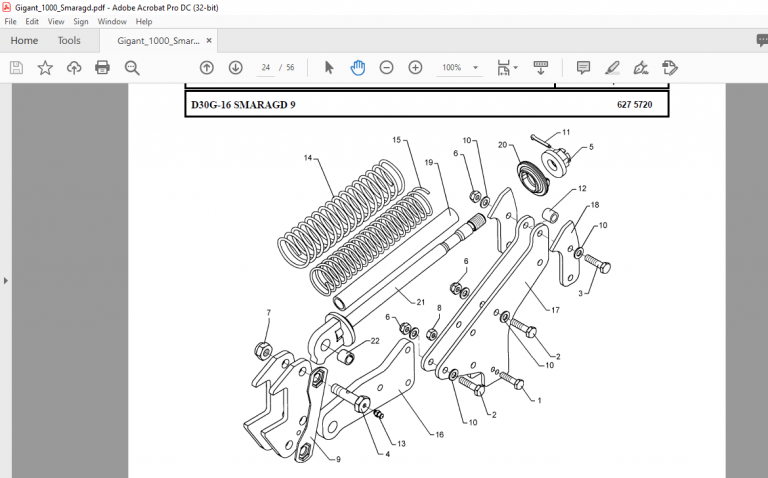 LEMKEN Gigant 1000 Smaragd Parts list Manual - PDF DOWNLOAD ...