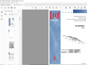 Lely Splendimo 900 M Parts List Manual - PDF DOWNLOAD
