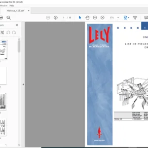 Lely hibiscus 425 Parts List Manual - PDF DOWNLOAD