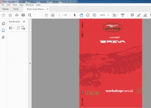 Moto Guzzi Breva 1100 Workshop Manual - PDF DOWNLOAD