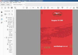 Moto Guzzi V1100 Engine Workshop Manual - PDF DOWNLOAD