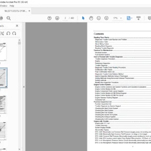 Sumitomo SH135X-3B Hydraulic Excavator Troubleshooting Manual - PDF DOWNLOAD