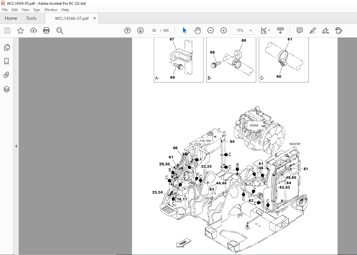 Sumitomo SH145X-6 Hydraulic Excavator Parts Manual WCL145X6-0T - PDF DOWNLOAD - Image 4