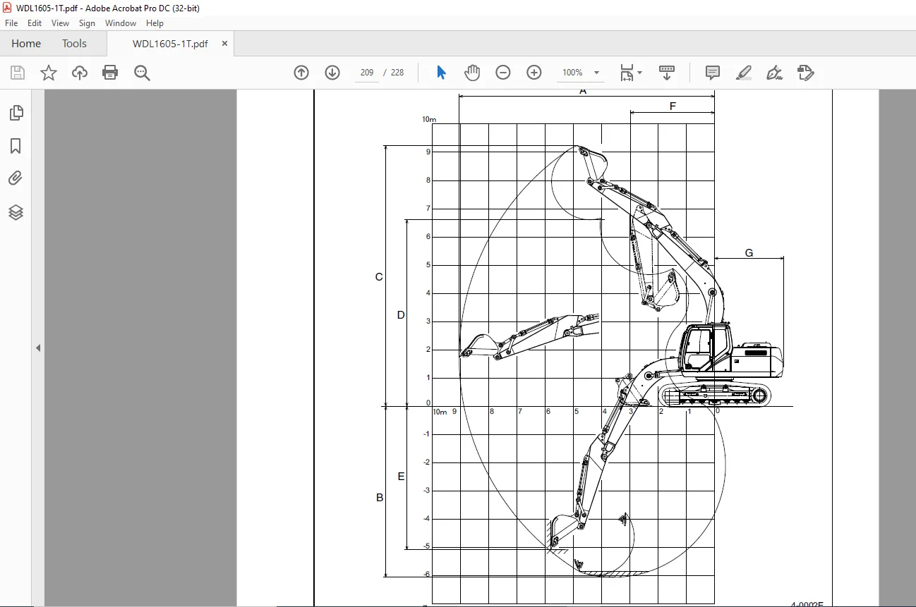 Sumitomo SH160-5 Hydraulic Excavator Operator's Manual WDL1605-1T - PDF DOWNLOAD - Image 4