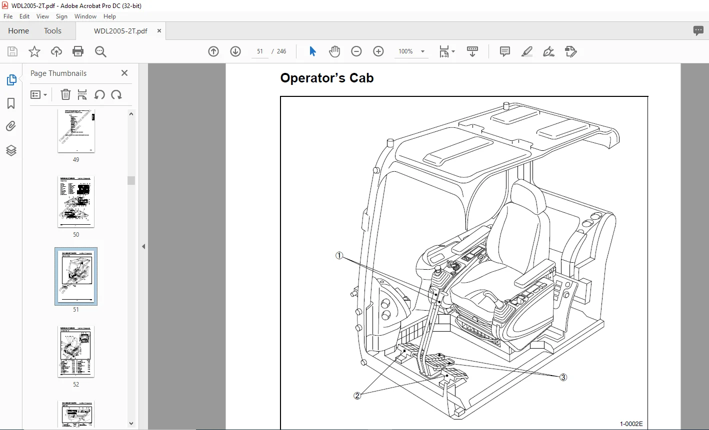 Sumitomo SH210LC-5 SH210LC-5LR Excavator Operator's Manual WDL2005-2T - PDF DOWNLOAD - Image 3