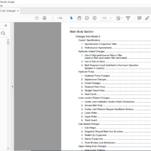 Sumitomo SH210LC-5 SH210LC-5LR Excavator Service Text Manual WLST2105-02W - PDF DOWNLOAD