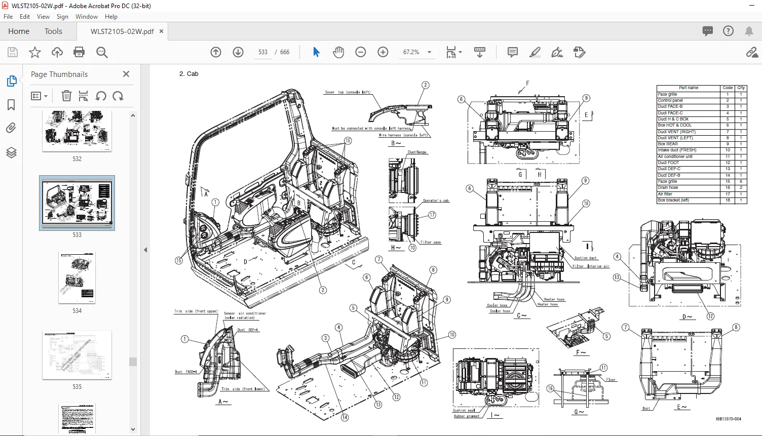 Sumitomo SH210LC-5 SH210LC-5LR Excavator Service Text Manual WLST2105-02W - PDF DOWNLOAD - Image 4