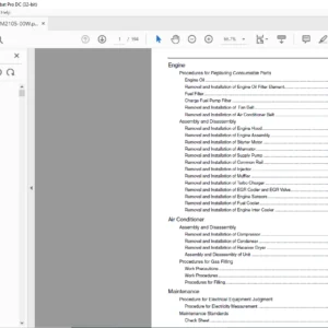 Sumitomo SH210LC-5 SH210LC-5LR Excavator Shop Manual WLSM2105-00W - PDF DOWNLOAD