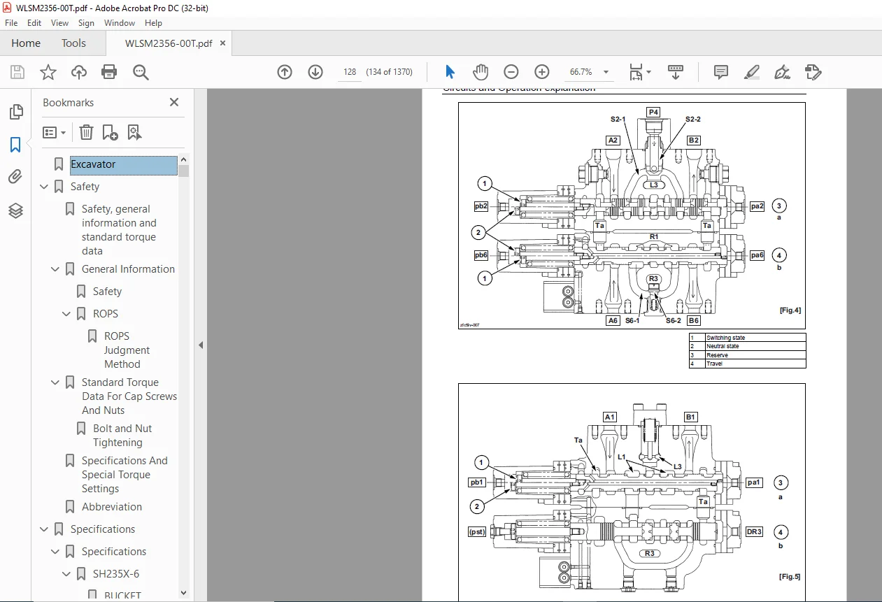 Sumitomo SH235X-6 Excavator Service Manual WLSM2356-00T - PDF DOWNLOAD - Image 4