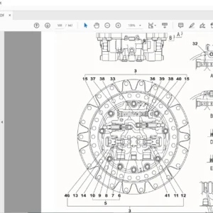 Sumitomo SH235X-6 Hydraulic Excavator Parts Manual WCL2356-0T - PDF DOWNLOAD
