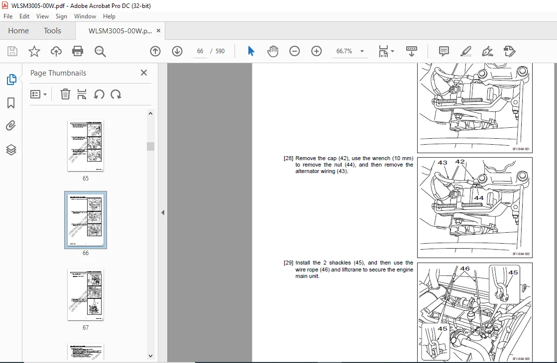 Sumitomo SH300-5 Hydraulic Excavator Service Repair Manual WLSM3005-00W - Image 4