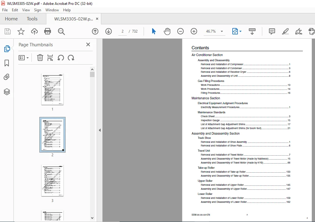 Sumitomo SH350LC-5 SH370LHD-5 Hydraulic Excavator Service Repair Manual - PDF DOWNLOAD - Image 4