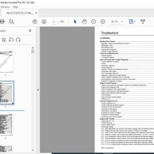 Sumitomo SH350LC-5 SH370LHD-5 Hydraulic Excavator Troubleshooting Manual WLST3305TS-01W