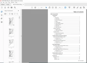Sumitomo SH75X-3B Hydraulic Excavator Service Text Manual - PDF DOWNLOAD