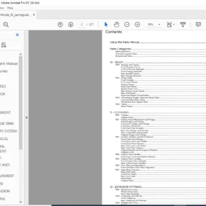Tesla Model X Parts Catalog Manual - PDF DOWNLOAD