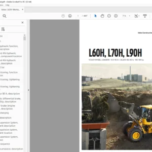 Volvo L60H L70H L90H Wheel Loaders Workshop Service Repair Manual
