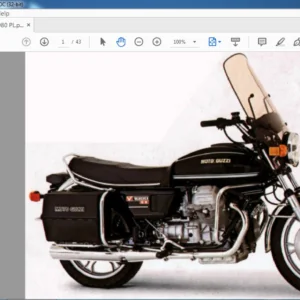 1980 Moto Guzzi V1000 G5 Parts List Manual - PDF DOWNLOAD