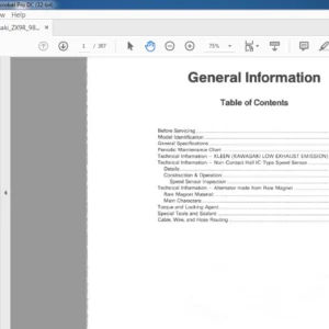 1998-1999 Kawasaki ZX9R Service Manual - PDF DOWNLOAD