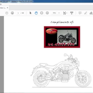 2005-2006 Moto Guzzi Griso V 1100 IE Spare Parts Catalogue Manual - PDF DOWNLOAD