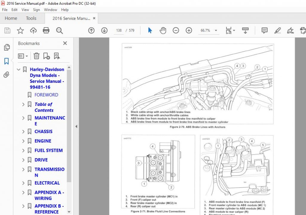 2016 Harley Davidson Dyna Models Service Manual - PDF DOWNLOAD ...