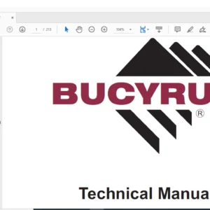 BUCYRUS 49RIII Electric Blast Hole Drill MECHANICAL MAINTENANCE MANUAL - CAT Rotary Track Drills 49RIII - PDF DOWNLOAD