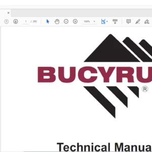 BUCYRUS M-3 BLAST HOLE DRILL MAINTENANCE & OPERATION - CAT Rotary Track Drills - PDF DOWNLOAD