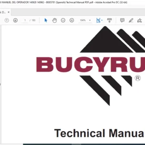 BUCYRUS 49RII MANUEL DEL OPERADOR - CAT Rotary Track Drills 49RII Technical Manual - PDF DOWNLOAD