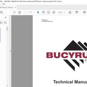 CAT Rotary Track Drills MD6640 SKS Series Infinity Blasthole Drill  Operation & Maintenance Manual - PDF DOWNLOAD