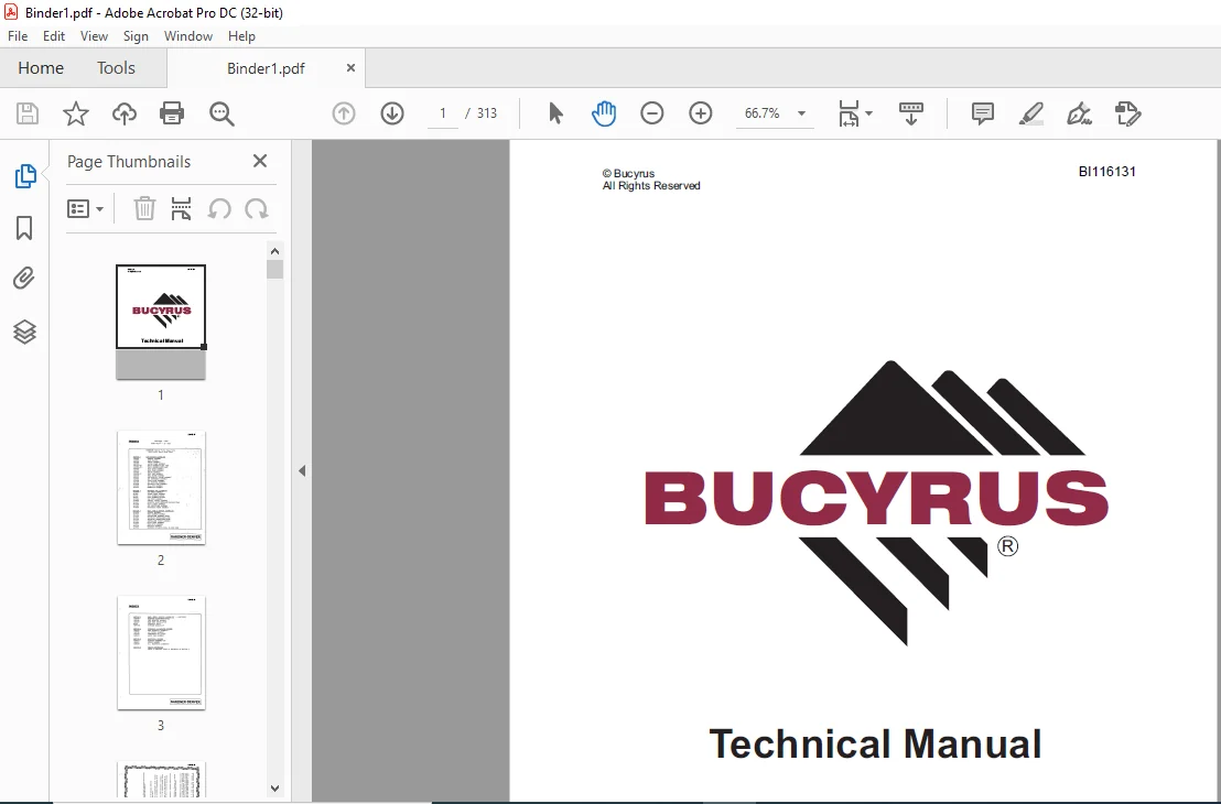 CAT Rotary Track Drills SCH3500BV - MS40 Hydra-Trac Service Manual - PDF DOWNLOAD - Image 2