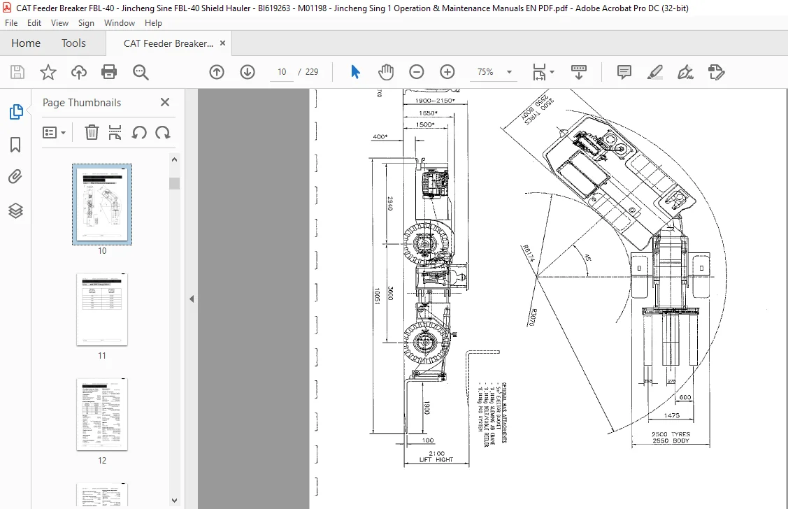 Cat Feeder Break FBL 40 -DBT Diesel Shield Hauler Service Manual - PDF DOWNLOAD - Image 4