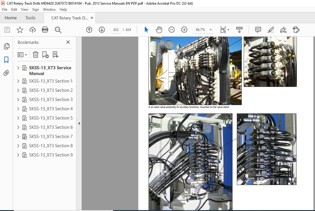 Cat MD6420 Rotary Track Blasthole Drill Service Manual 2U67X73 - PDF DOWNLOAD - Image 4