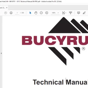 Cat Rotary Track Drill 49RIII BLAST HOLE DRILL MAINTENANCE & OPERATION MANUAL - PDF DOWNLOAD
