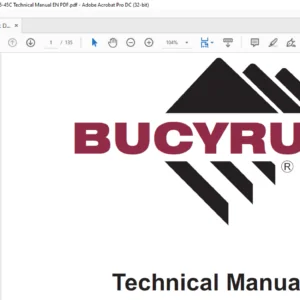 Cat Rotary Track Drill GD-25/35/45C MAINTENANCE MANUAL - PDF DOWNLOAD