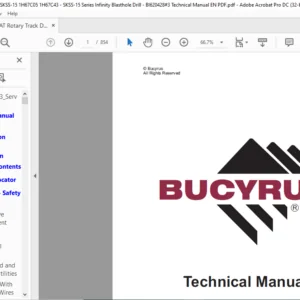 Cat Rotary Track Drill MD6420 SKSS-15 Series Infinity Blasthole Drill Service Manual - PDF DOWNLOAD