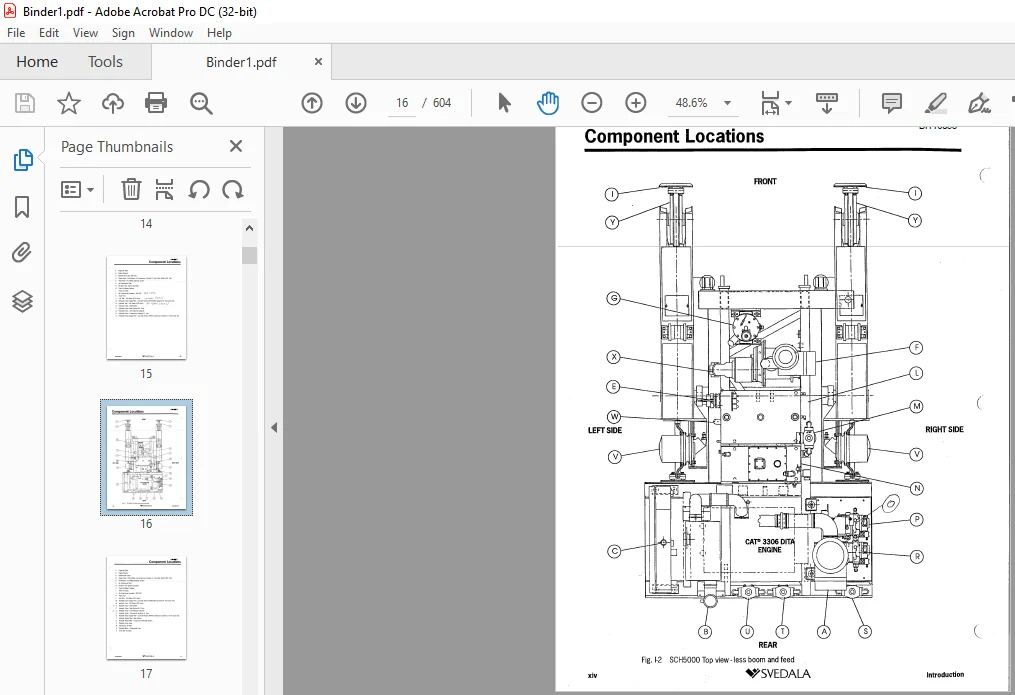 Cat SCH5000 Hydra-Trac Self Contained Hydraulic Track Drill Service Manual - PDF DOWNLOAD - Image 3