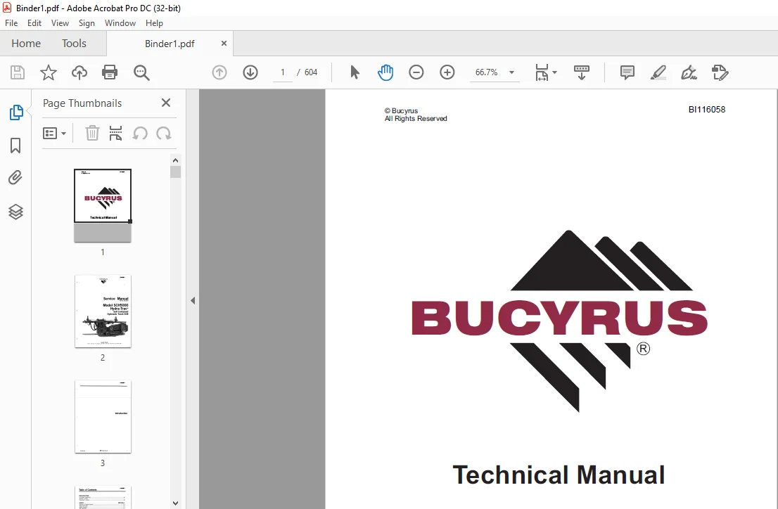Cat SCH5000 Hydra-Trac Self Contained Hydraulic Track Drill Service Manual - PDF DOWNLOAD - Image 4