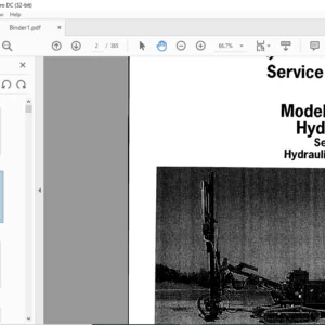 Cat SD 250 Hydra-Trac Self Contained Hydraulic Track Drill Service Manual - PDF DOWNLOAD