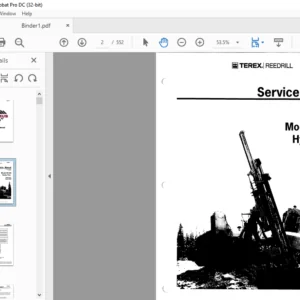 Cat SD345 Hydra-Trac Hydraulic Track Drill Service Manual PN 419395 - PDF DOWNLOAD