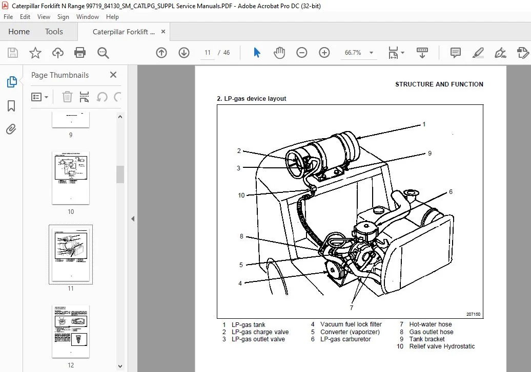 Caterpillar 4G63 4G64 6G72 Liquefied Petroleum Gas Supplement Service Manual - Image 3