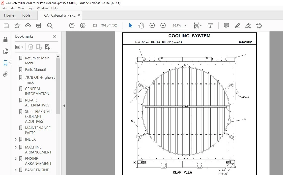 Caterpillar 797B Off-Highway Truck Parts Manual - PDF DOWNLOAD - Image 2