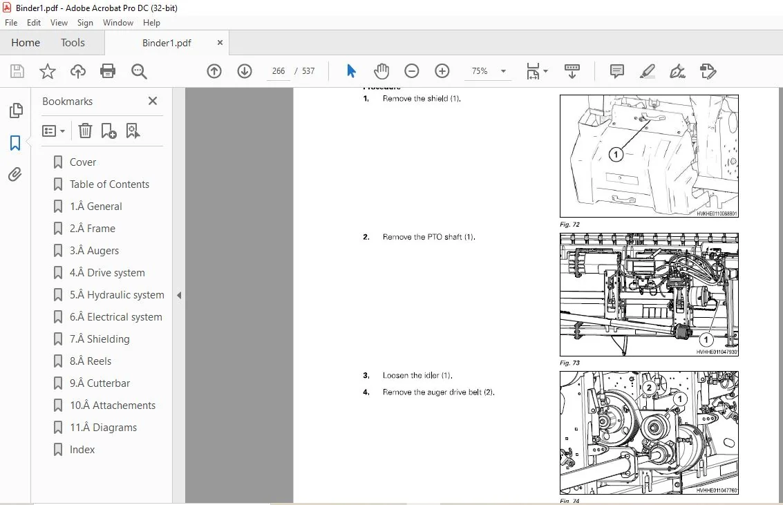 Challenger 9300 DynaFlex Draper Header 9325 9330 9335 9340 9345 9350 Workshop Service Manual - Image 3