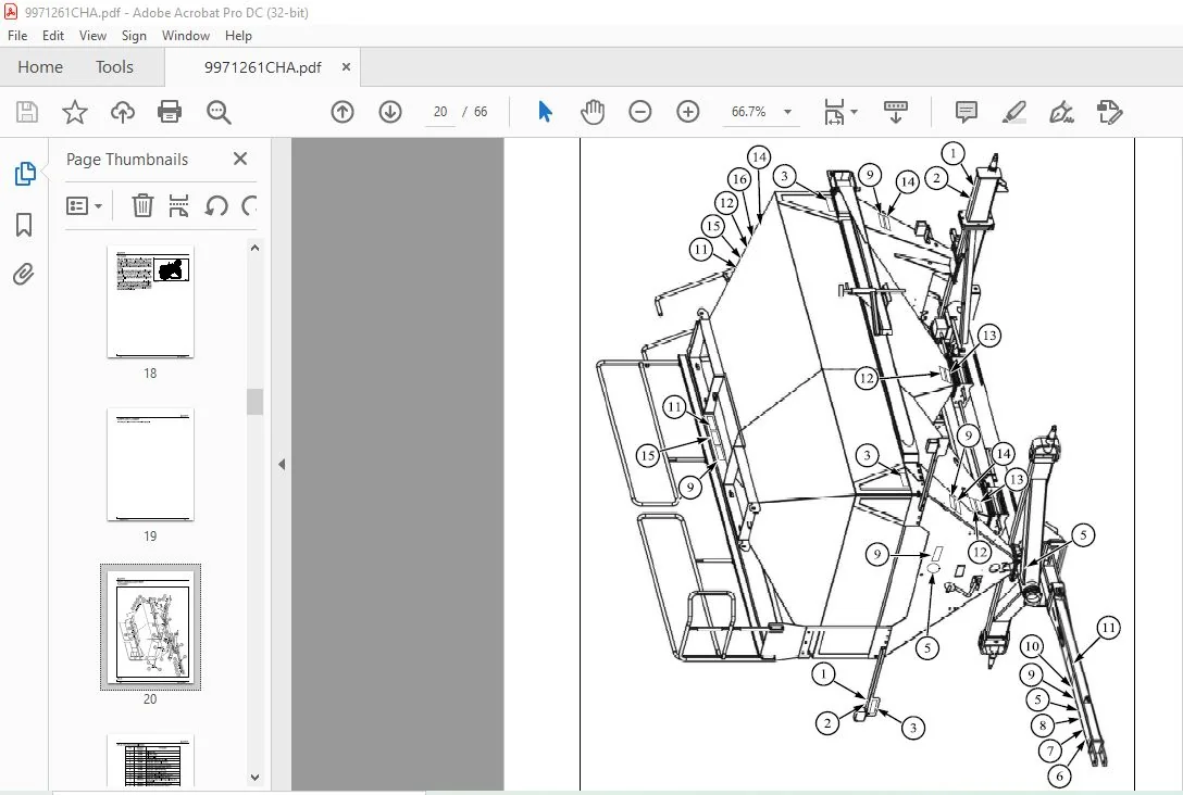 Challenger 9920 280 & 335 Bushel Air System Operator Manual 9971261CHA - Image 4