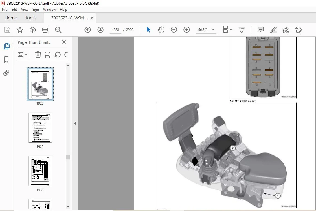 Challenger EU Articulated Tractor MT945E MT955E MT965E MT975E Workshop Service Manual - Image 3